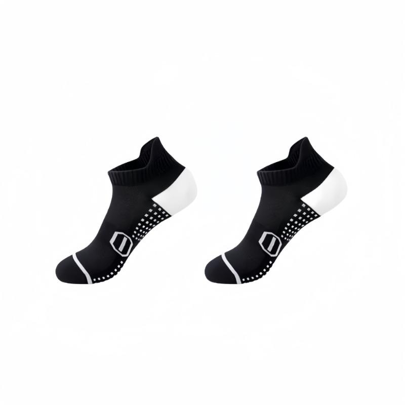 Men's Running Socks, Summer Thin, Anti-odor, Sweat-absorbing, Marathon Men's Sports, Pure Cotton Short Tube Basketball