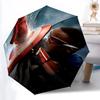 1 pièce Parapluie Pliant Automatique Captain America & Toile Auto-Pliante - Cadre en Fer Robuste à 8 Baleinesyy251231031
