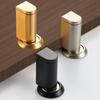 Floor Mounted Door Stop Anticollision Magnetic Door Stoppers Adjustable Bedroom Door Stop Wall Protector Door Accessories
