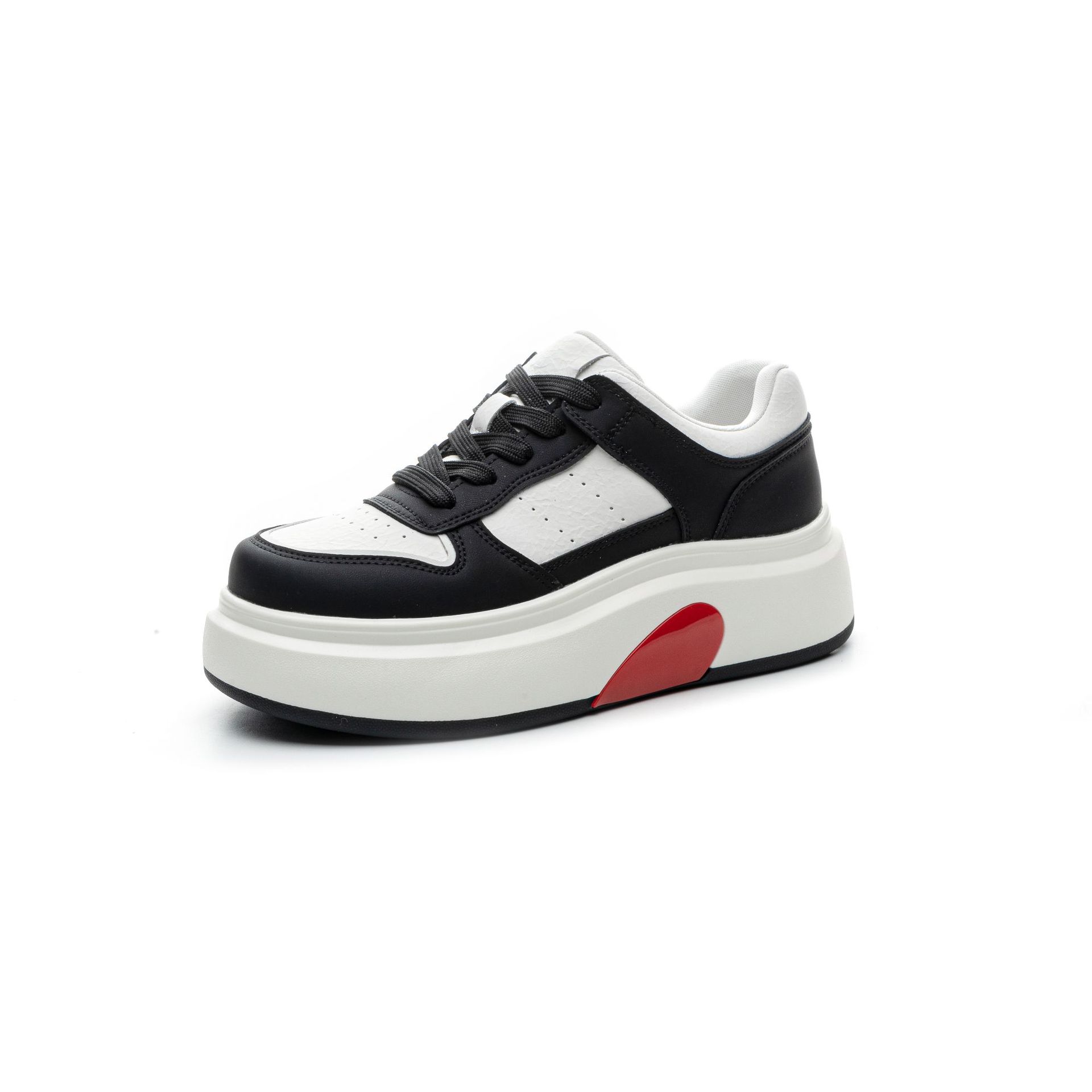 

Leather little white shoes women s shoes 24 years old autumn new sports and leisure versatile bread heightened thick-soled small fragrant wind boa 40 чёрный