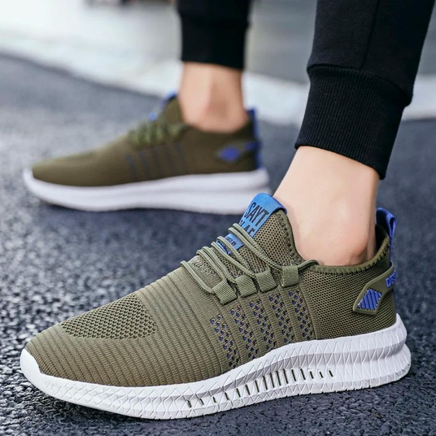 2025 Fashion Sneakers Lightweight Men Casual Shoes Breathable Male Footwear Lace Up Walking Shoe  zapatos altos hombre sneakers