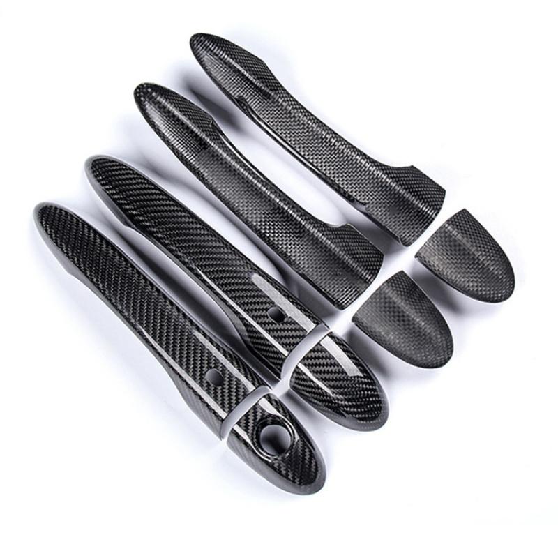 Genuine Carbon Fiber Door Handle Cover for Maserati Ghibli 2014-201720182019