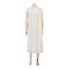 BARBARA Women S Gray Crepe Homewear dreSS Agw4629l