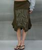 ORDES Upside-Down T-Shirt Skirt - Kahki