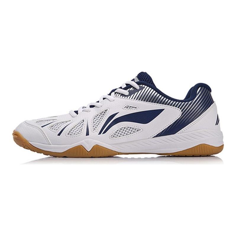 Li-Ning Prodyšné protiskluzové odolné nízké tréninkové boty Unisex tenisky tmavě modré APTM003-2