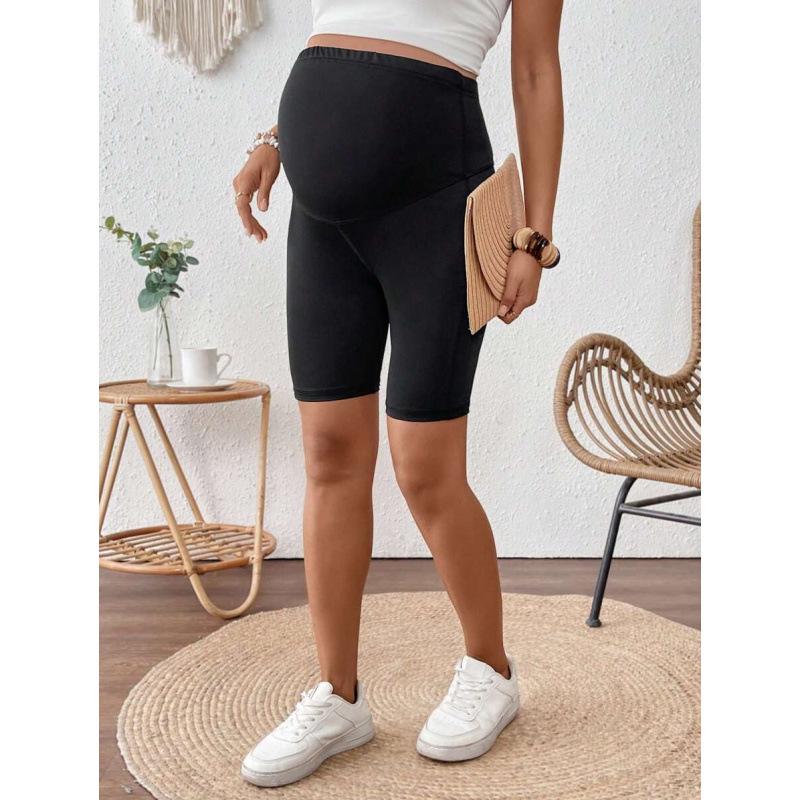 Y 50922 Maternity Belly Support Shorts - Comfortable Pregnancy Wear