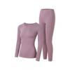 Mens Womens Cotton Thermal Underwear Set Fleece Lined Warm Base Layer Top Bottom Winter