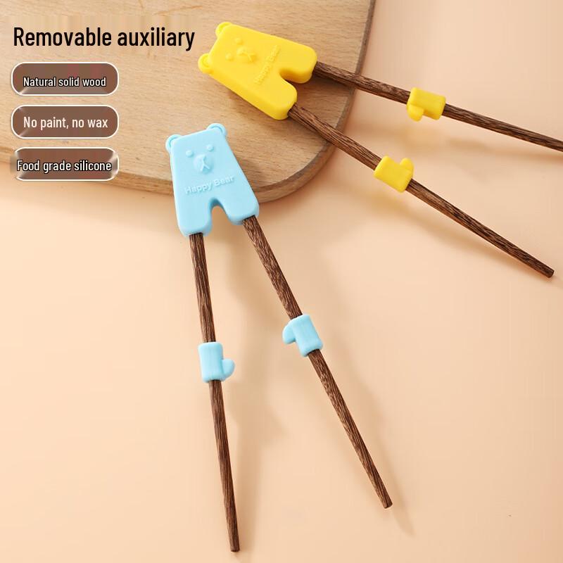 Deouxingguang Kinder Holz Trainingsstäbchen (5 Paare)
