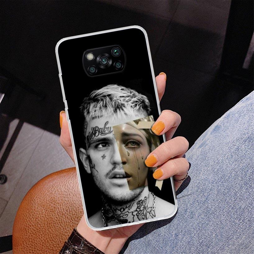 

Чехол для телефона singer Lil Peep для Xiaomi Poco X5 X6 X7 Pro X4 Gt F7 Ultra M8 M7 Redmi 15C 15 13C 13 12C 12 Уникальный чехол Coque Poco Redmi 10A