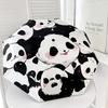 Cute Panda Travel Umbrella Windproof Compact Folding Automatic Open/Close Sun Rain Collapsible Auto Portable Umbrella for Kids