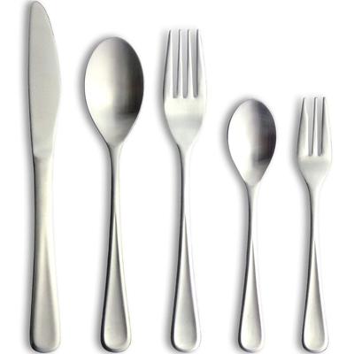 Nagao Antibacterial Dinner Cutlery 5 Stainless Made In Japan Set, Pieces, 18/8 Steel, Copper-Containing,