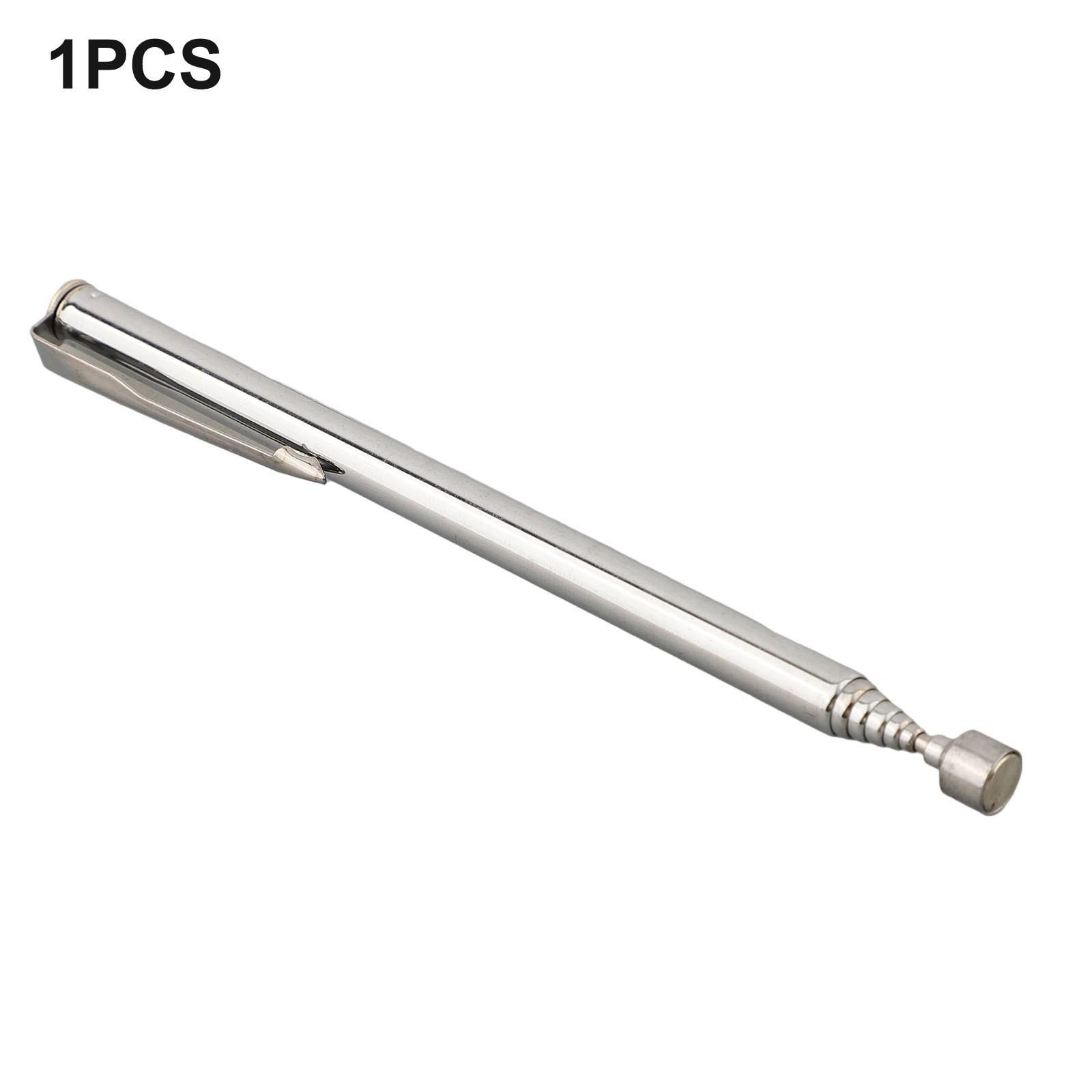 

Прочный магнитный захват, карманный зажим 1,5 фунта, длинный выдвижной серебряный