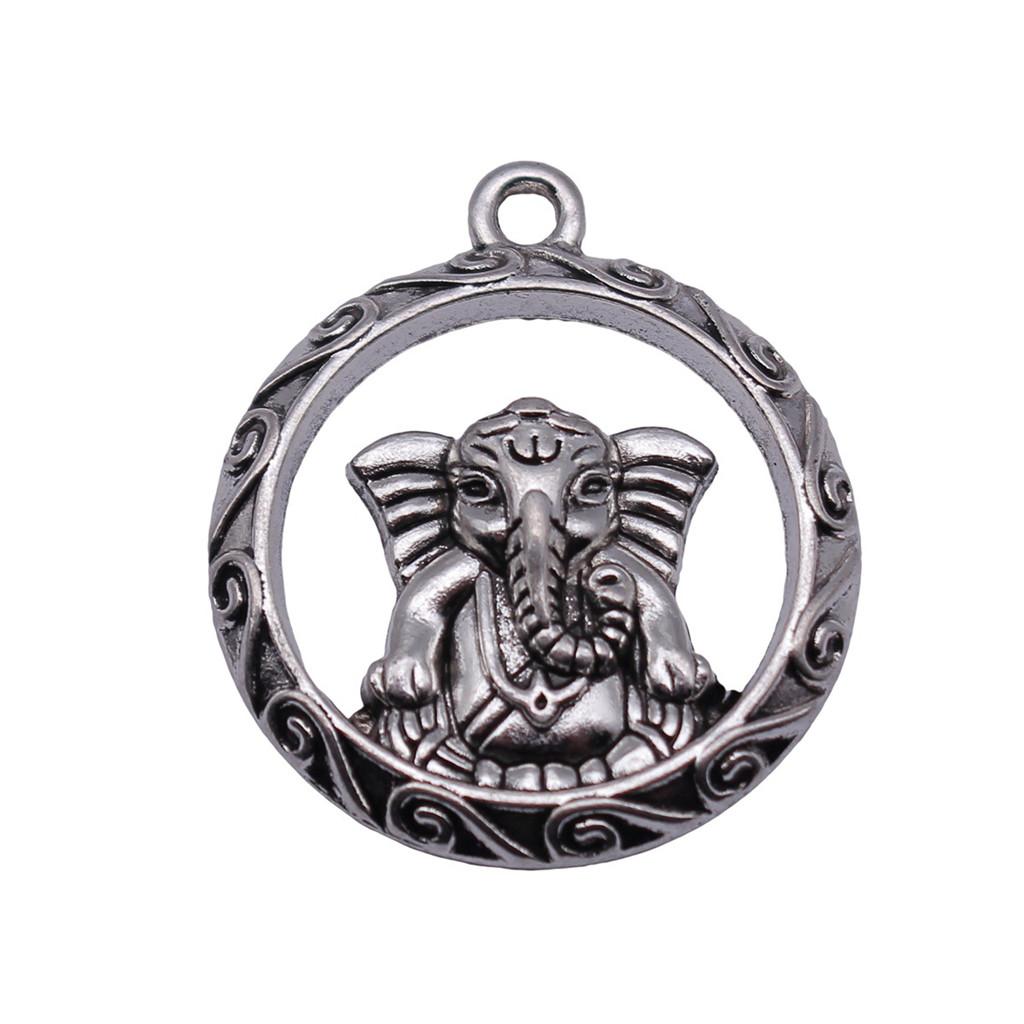 Retro Elephant Charms Alloy Animal Pendants For Jewelry Making Handmade Supplies