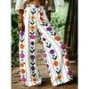 Hot Selling Fashion Summer Hawaii Bohemian Vacation Leisure Flower Style 3D Printed Outdoor Hip Hop Pants Large Size