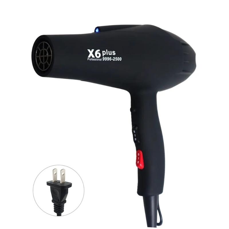 

Фен Профессиональный фен 2500 Вт Мощный Быстросохнущий Малошумный Быстрый Сушилка С Насадкой Фен Для Волос US