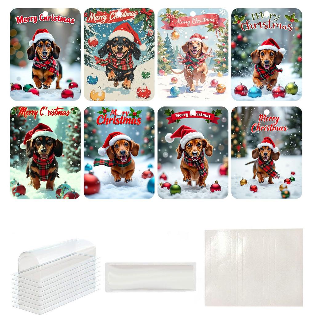 Christmas Tree Wallet Pendant Christmas Tree Pendant Surprise Pendant Ball Party Decoration Set