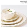 Wedgwood Frohe Feiertage Blaue Teetasse und Untertasse