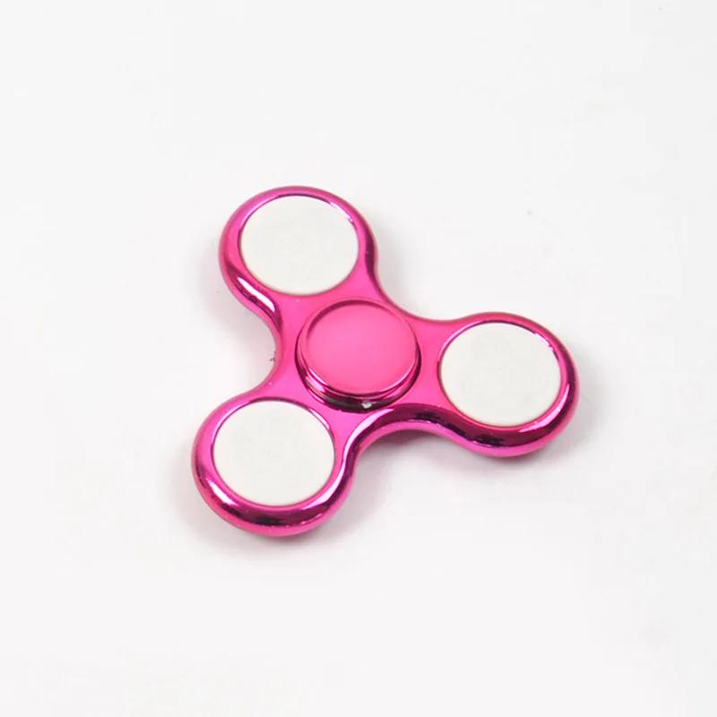 Luminous LED Fidget Spinner Hand Top Spinners Finger Stress Relief Toys for Kids Children Glow In Dark Light EDC Figet Spiner