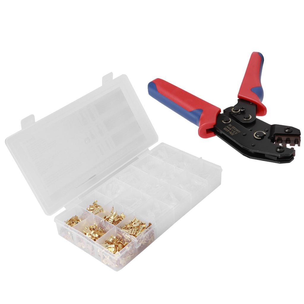 Kaltgepresste Klemmen Crimpzange Isolierte Draht Crimpwerkzeuge Kabelabisolierer Handwerkzeuge