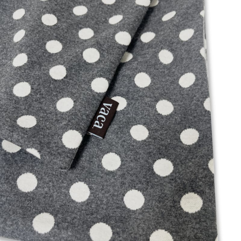 vaca. GREY DOT REVERSIBLE MUFFLER