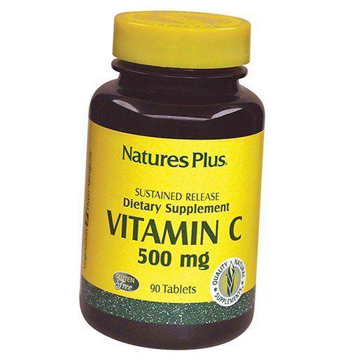 

Вітамін С, Vitamin C 500, Nature s Plus 90таб (36375068) 90tab