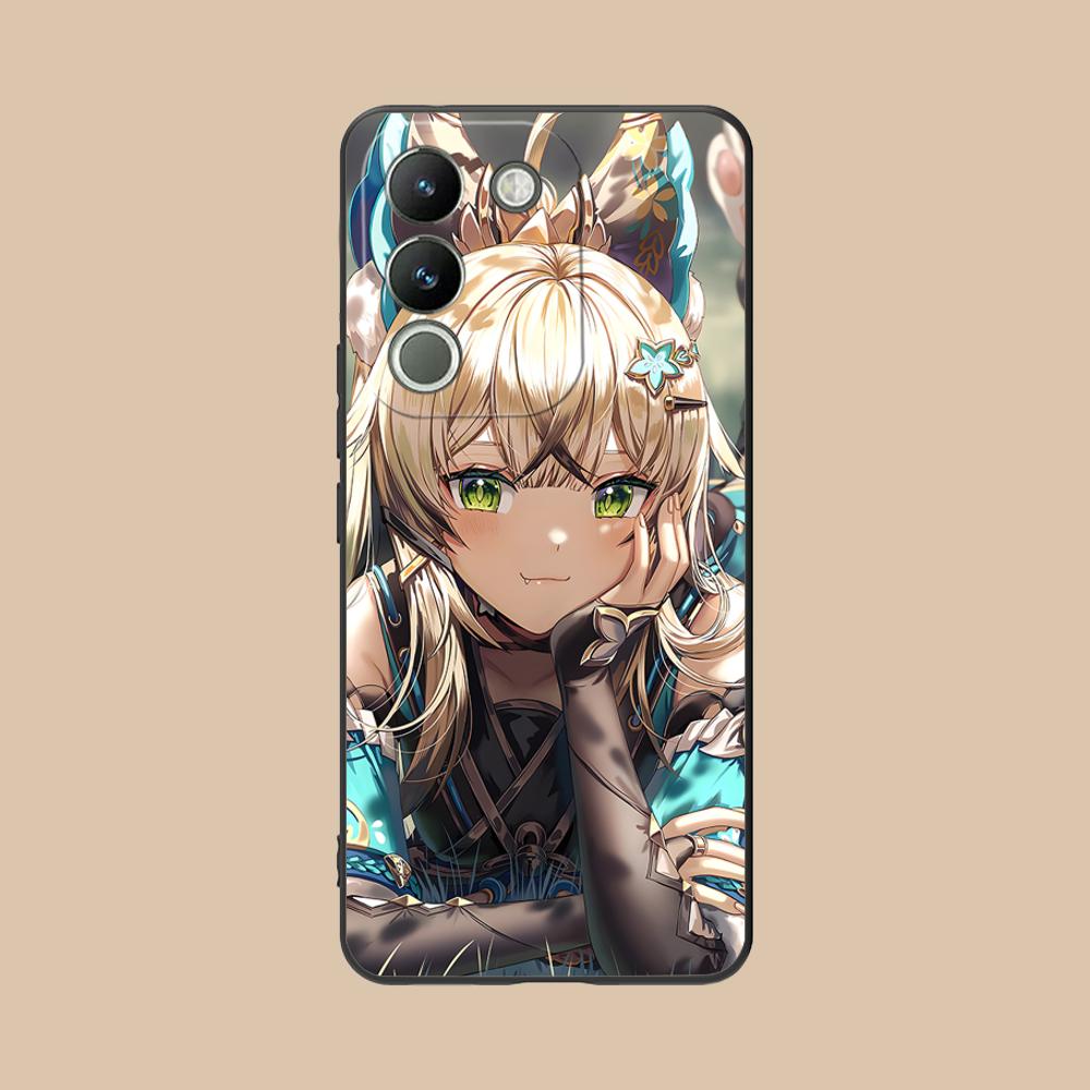 Game GI Kirara Mobile Phone Case for VIVO Y77 76 75 74 73 72 58 56 55 51 50 38 36 Y19 Y18 Y03 Y01 5G Colorful Printing Cover