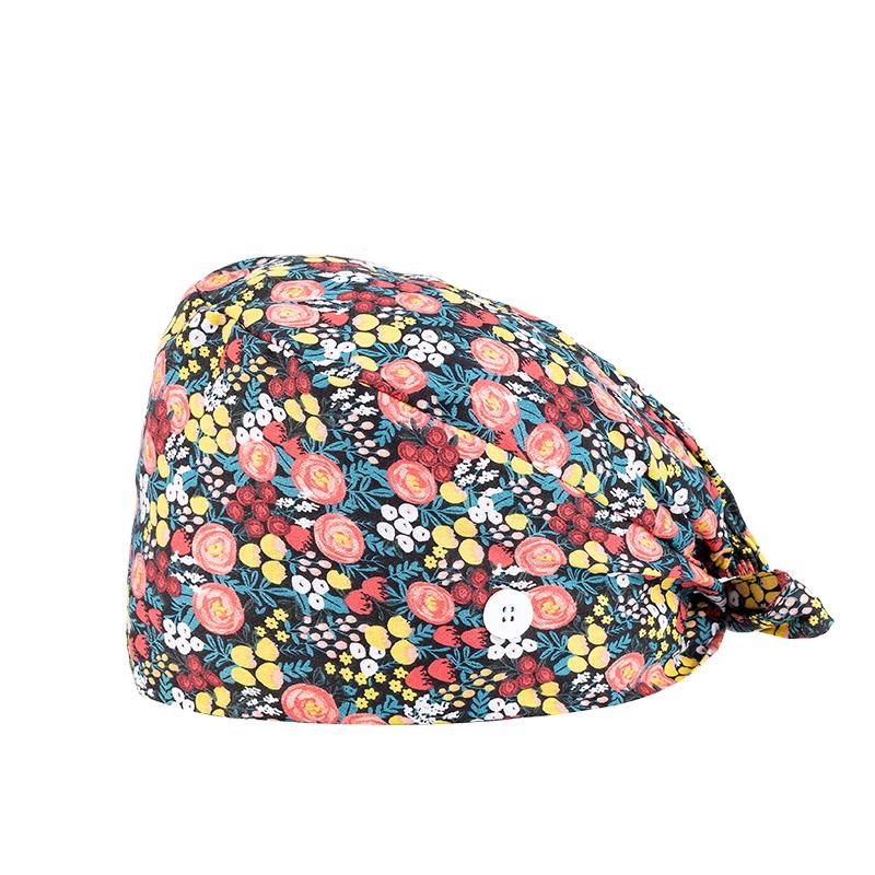200 Kinds Adjustable Medical America National Pattern Cartoon Pet Hospital Heart Surgical Doctor Cap Surgeon Hat