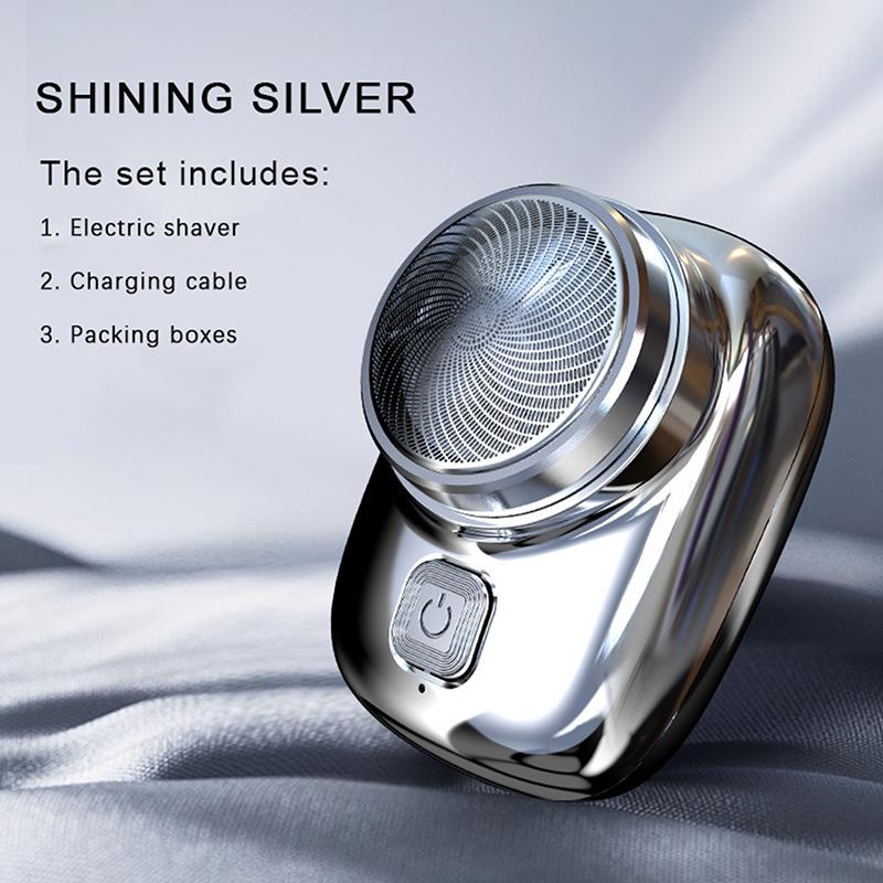 Мужская мини-электробритва карманного размера для лица и бороды — фото 11