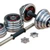 TLXT Solid Cast Iron Electroplated Dumbbell Set
