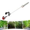 43cc Manganese Steel Pruning Chain Saw,2.4m-3.5m Red Manual Start Tree Branch Pruner for Home Gardens,Parks
