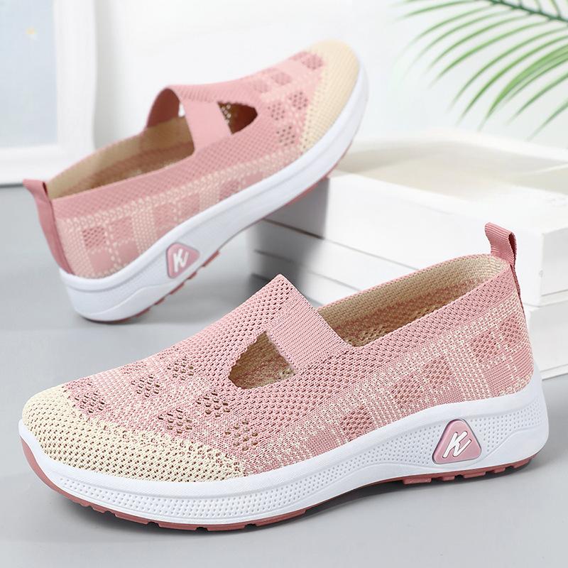 Women's Shoes Casual Shoes Breathable Single Shoes Cloth Shoes One-foot Senior Shoes