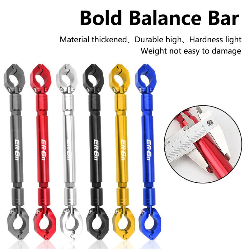 Pro Kawasaki ER6N ER 6N ER-6N 2006-2016 2013 2014 2015 Motocyklové příslušenství Vyvažovací tyč Řídítka Hrazda Páčky Držák telefonu