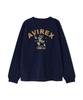 AVIREX TOMCAT L/S T-SHIRT navy