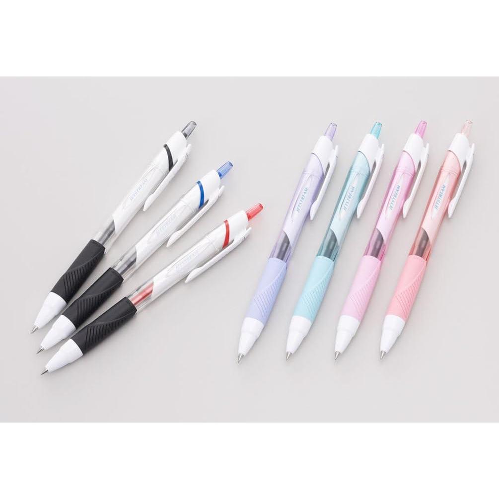 Mitsubishi Pencil Uni Jetstream Standard Oil-Based Ballpoint Pen 0.5mm [All 3 Colors] [Set of 10]