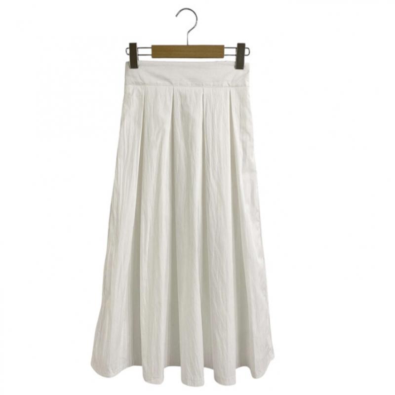 Shop   Women BAck Ribbon BAnding FlAre A Line pleAted Long Skirt chArcoAl Stj Ws