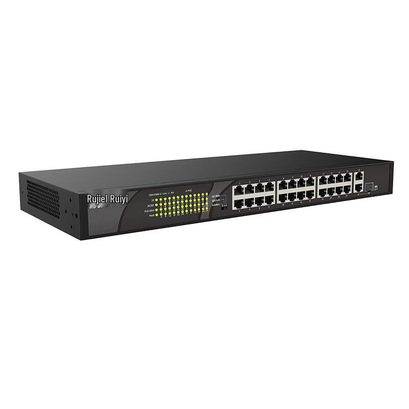 Ruijie RG-ES126S-LPV2 24-Port Fast Ethernet PoE Switch