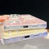 Suitable for Samsung S25UltraA17/A56 Protective Case with 3D Bow and Sparkling Diamonds, IMD Phone Case 17ProMax