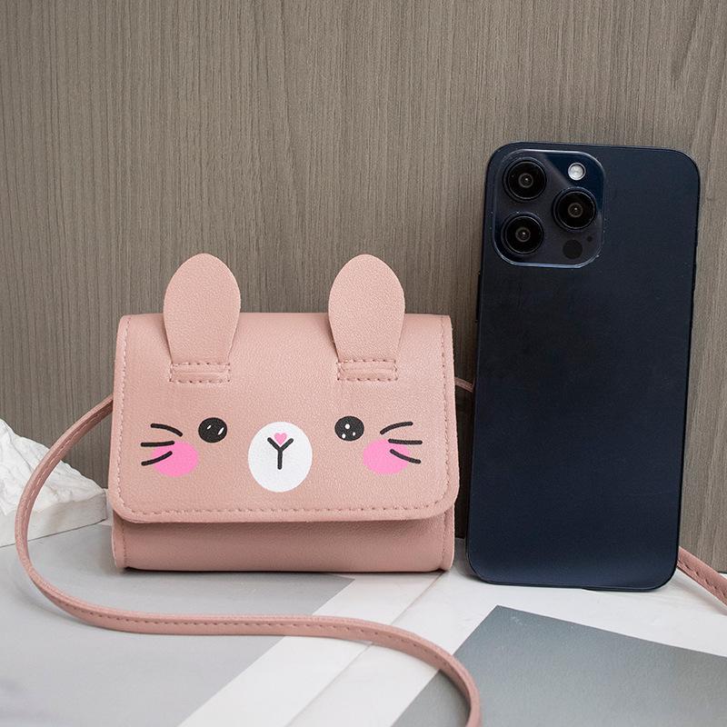 Children's Mini Handbags Princess Baby Girls PU Leather Small Shoulder Crossbody Bags Cute Kids Coin Purse Wallet