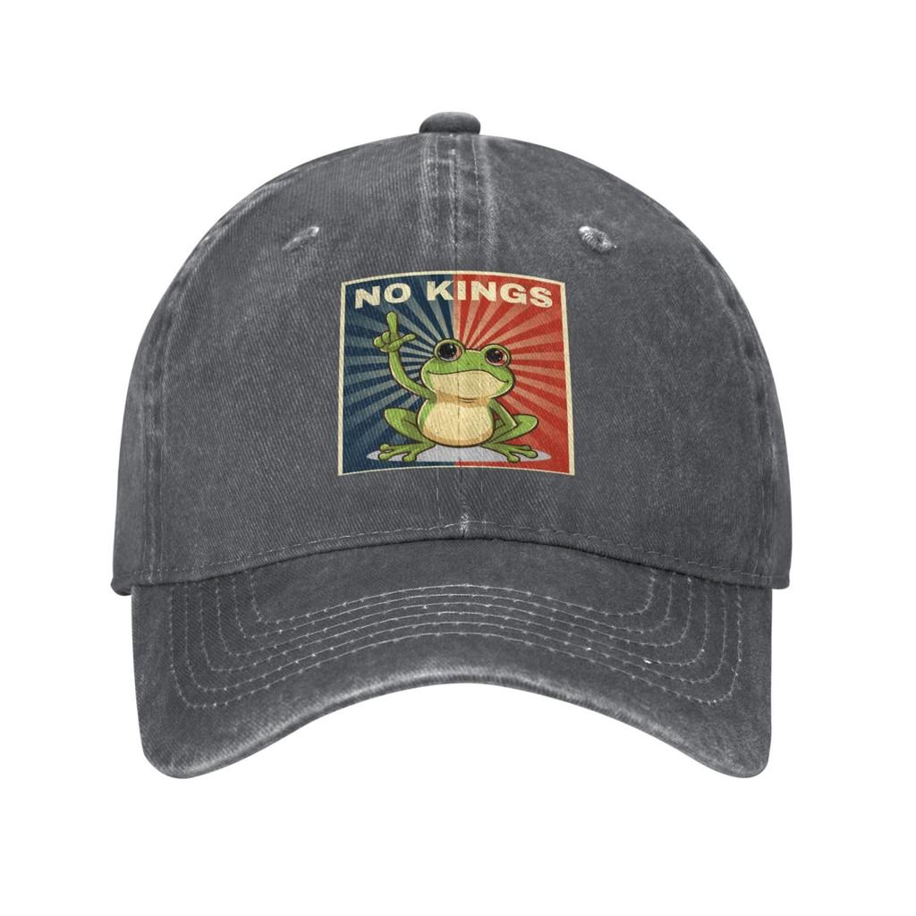 Men's And Women's Washed Cotton Baseball Caps With Printed Distressed Soft Top Denim Hats Vintage Hats