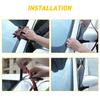 10ft Rubber Seal Weather Strip Door Window Lock Trunk Hood Edge Trim for Car SUV