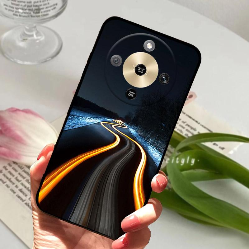 For Honor X9D Phone Case MTN-NX1 Cool Wolf Lion Silicone Back Cover For Honor Magic 8 Lite X 70 HonorX70 HonorX9d Soft TPU Funda