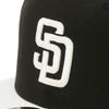 New Era Cap 59FIFTY MLB San Diego Padres SD Black Side Patch 14676980 NER35C8246 2-Tone