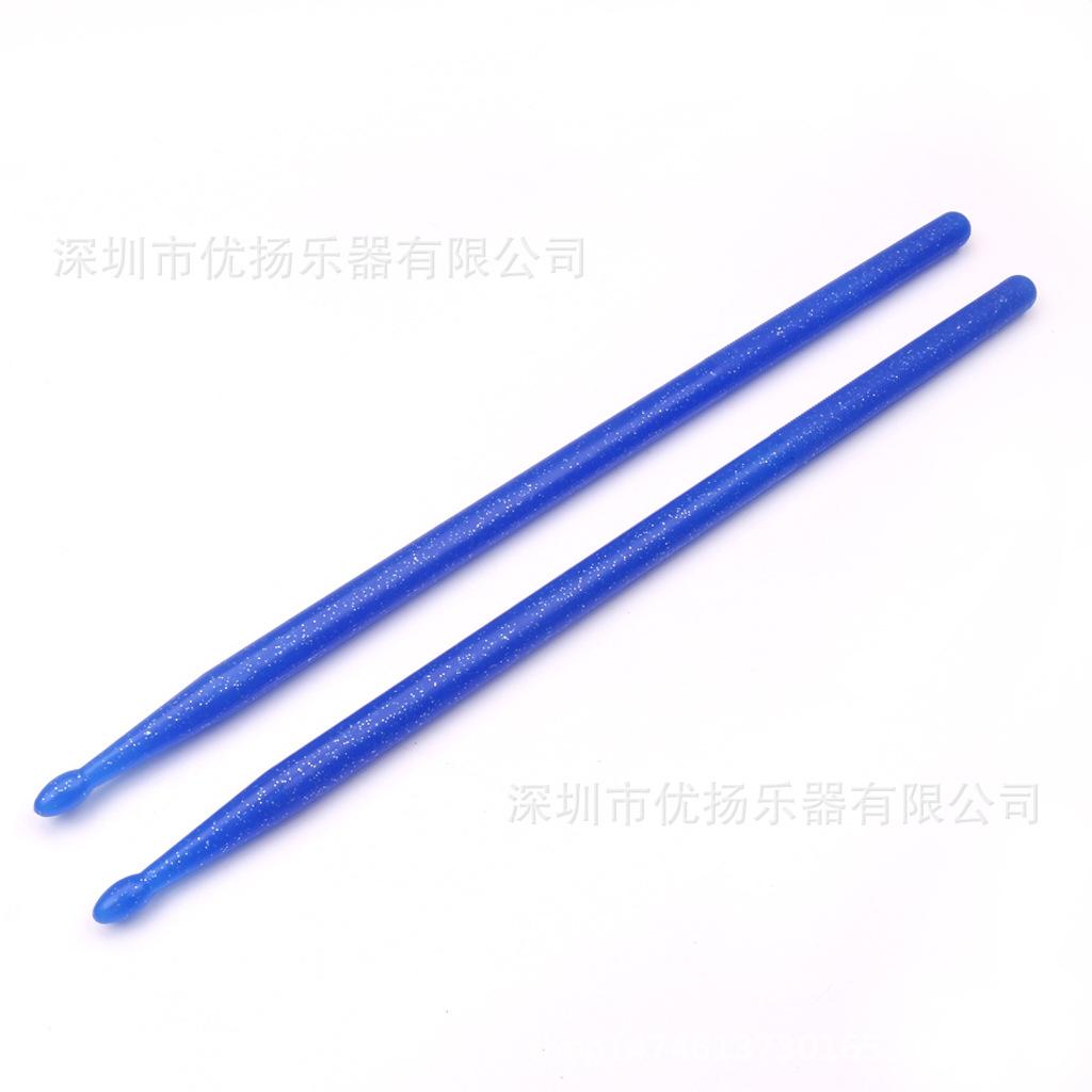Nylon Drumstock Farbiger Kunststoff-Drumstock Schlagzeug-Set Langlebiger Drumstock Mehrfarbiges Drumstock-Set 5A