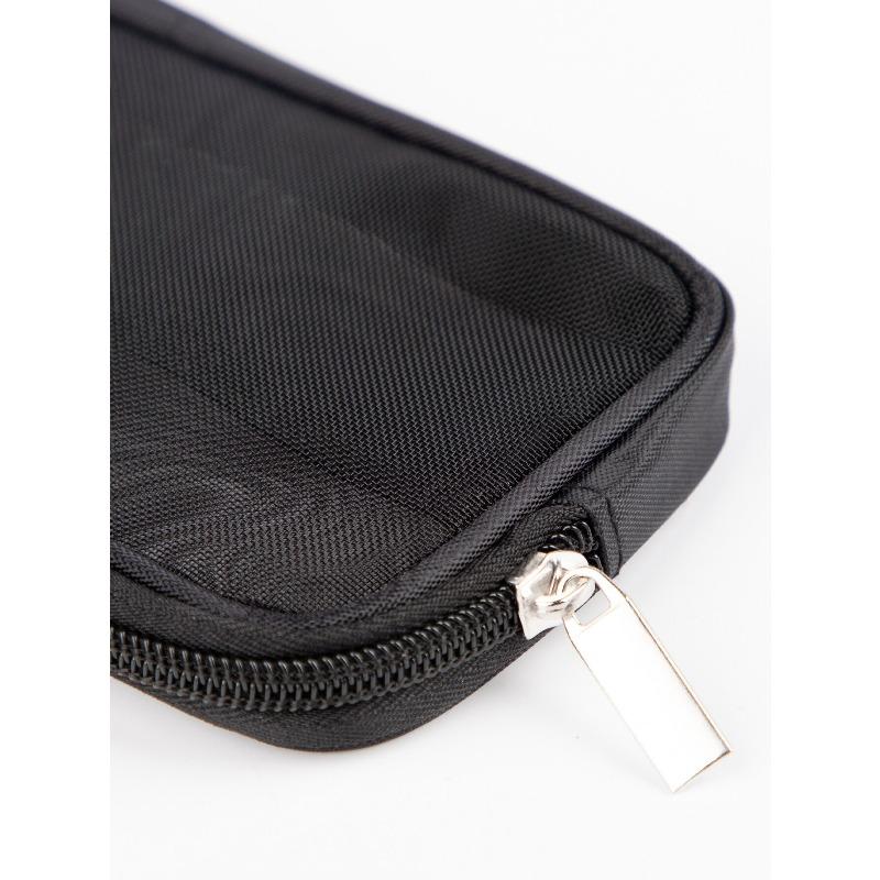 1pc Mesh Makeup Brush Bag Case Travel Makeup Tool Holder Organizer Small Cosmetic Pouch Travel Toiletry Bag Pencil Case Makeup Artist Storage Bag