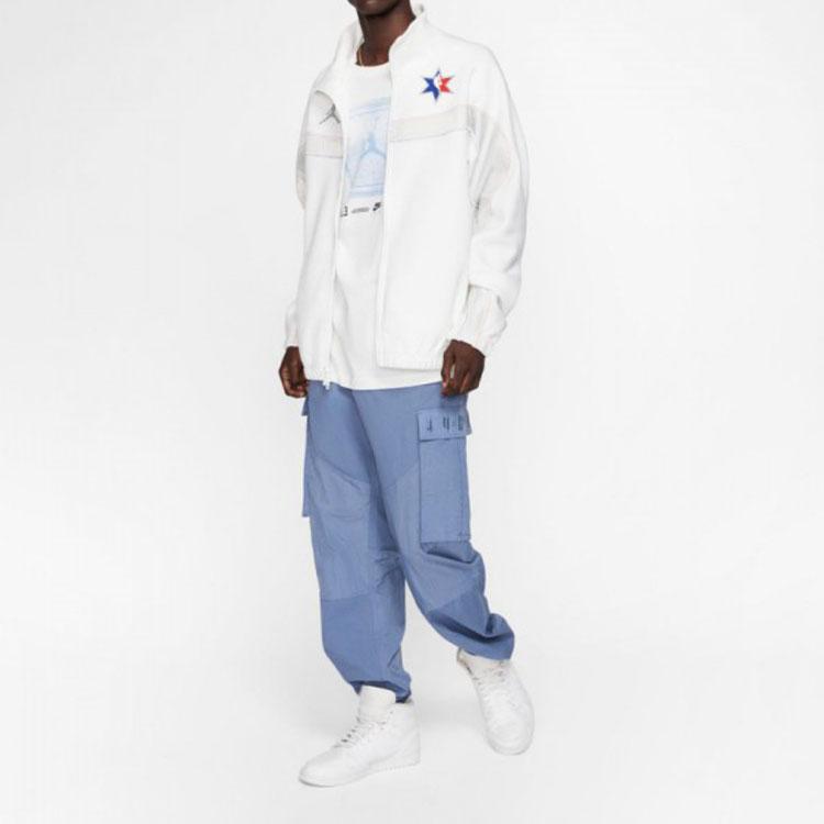 Nike NBA All-Star Edition 2020 Chicago Game Basketball Jacket Men Tops White CQ4479-100