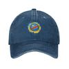 Republic Of Congo Flag Soccer Ball Baseball Cap Distressed Cotton Snapback Hat for Men Women Summer Unstructured Soft Hats Cap
