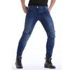 New Product Motorcycle Jeans Men, Four Seasons Locomotive Elastic Anti-drop Cycling Pants, Anti-splashing, Silicone Protective Gear