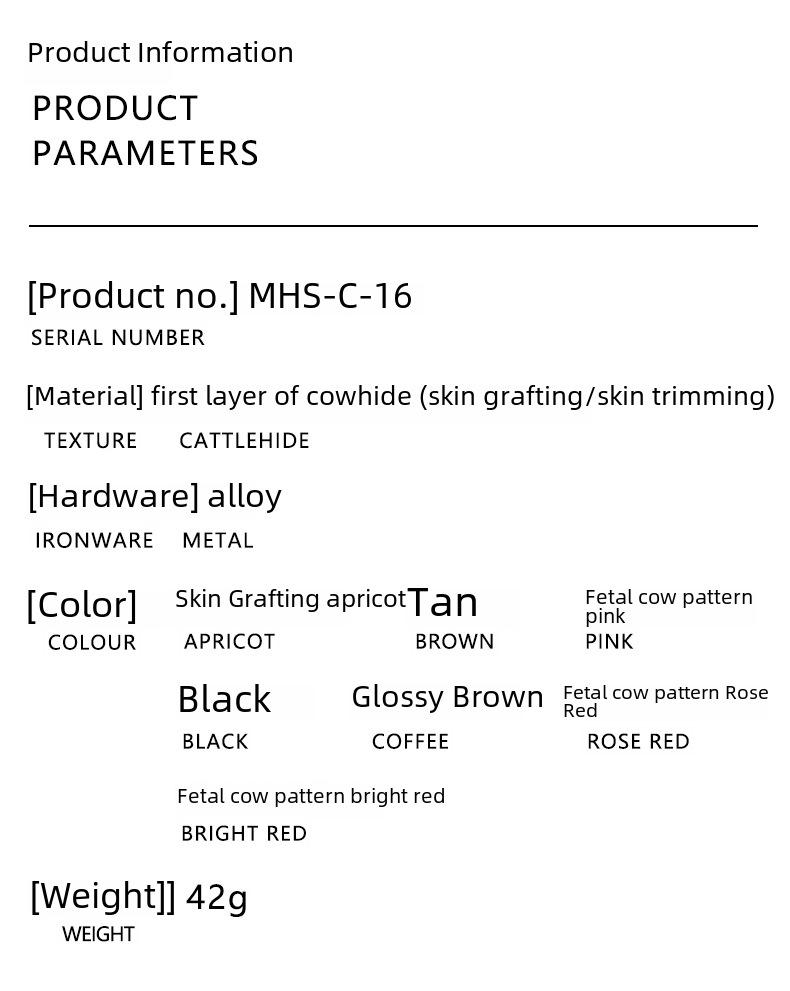 Mahuangshi MHS-C-16 Neonoe Leather Bucket Bag with Raised Effect and Short Strap Handle