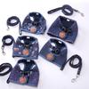 Dog Print Protective Harness Vest