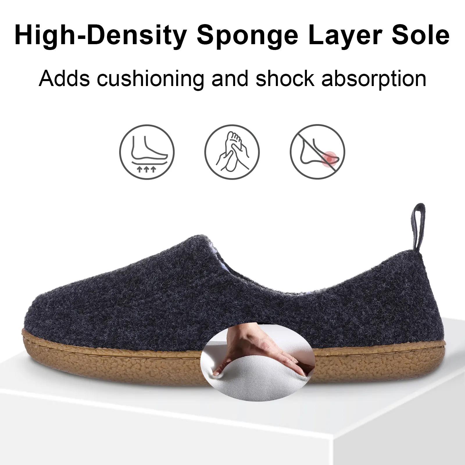 Crestar женские хлопковые тапочки для девочек зимние теплые мягкие подошвы пушистые — фото 8